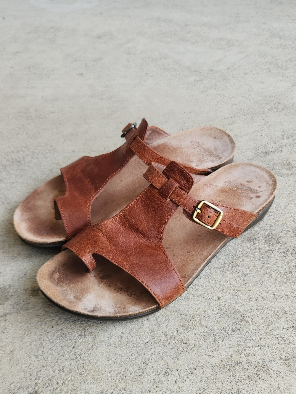 Dansko Women's Remi Cork Sandals - memory foam,Size 38